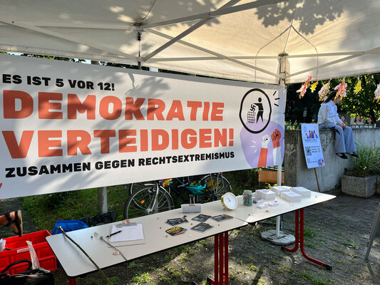 Schulhoffest der Mathilde Planck Schule