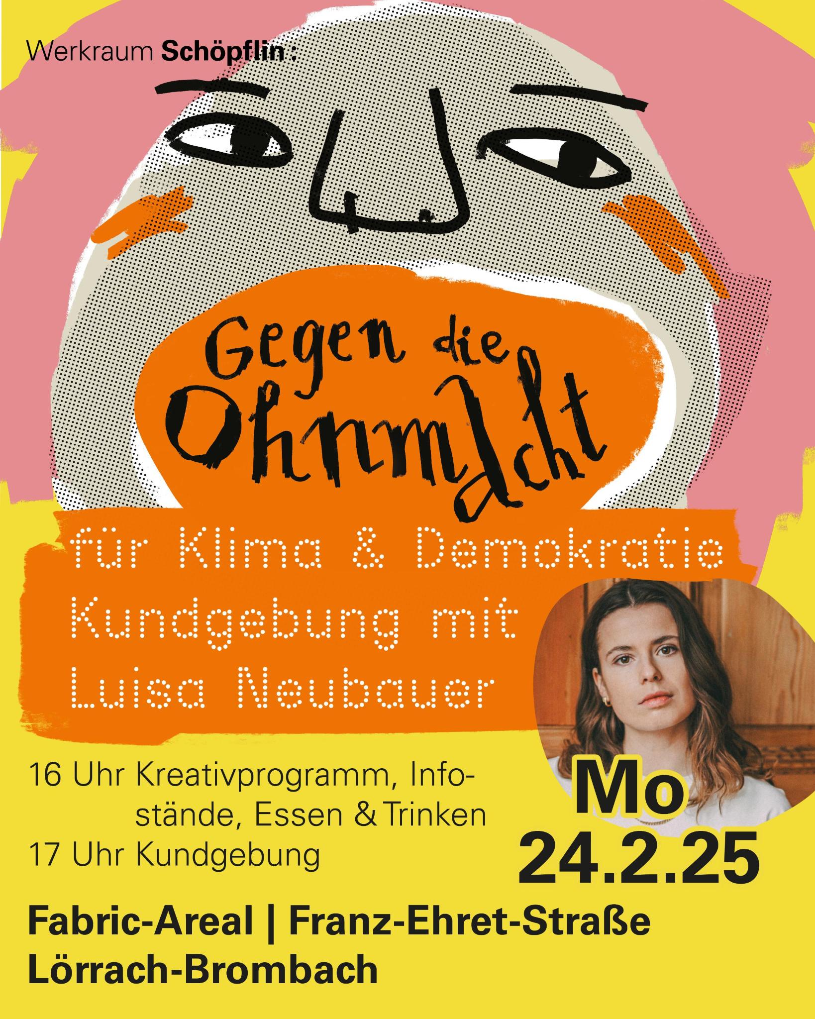 Aufruf zur Veranstaltung und Kundgebung